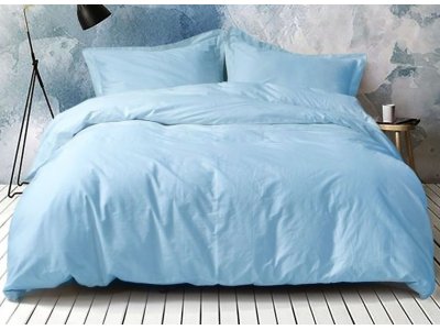 Постельное белье Lotus Home - Dakota Modern Blue (Турция), евро комплект